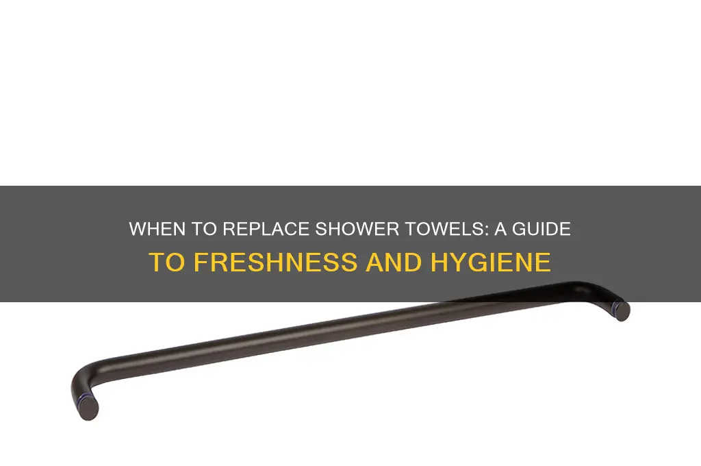 how often should you replace shower towel