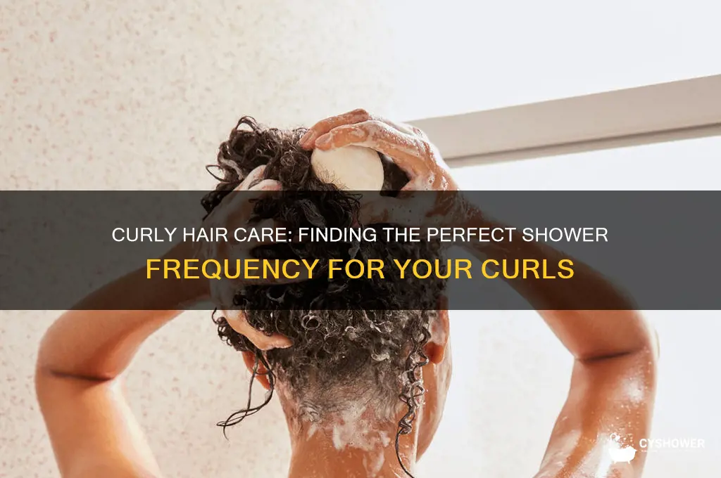 how often should you shower with curly hair