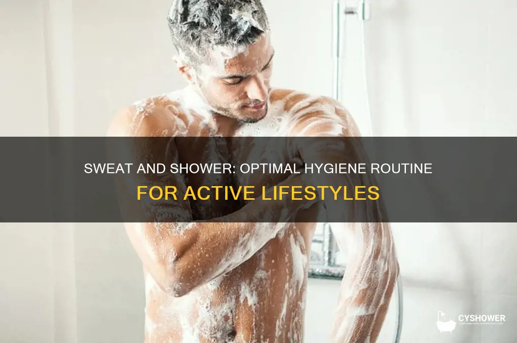 how often should you take a shower if you workout