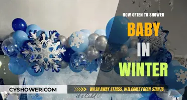 Winter Baby Care: Optimal Shower Frequency for Your Little One