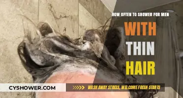 Optimal Shower Frequency for Men with Thin Hair: Expert Tips