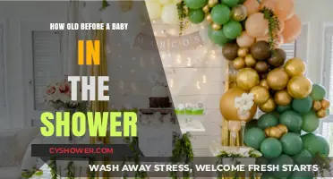 Bath Time Bliss: When Can Babies Safely Join the Shower Fun?