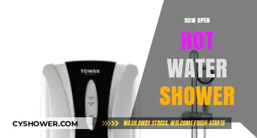 Mastering the Art of Opening a Hot Water Shower Easily