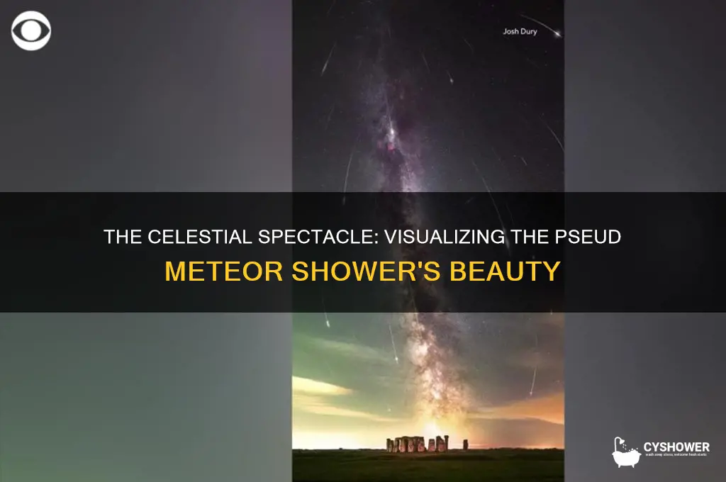 how pseid meteor shower looks like