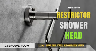 How to Remove a Restrictor from Your Shower Head Easily