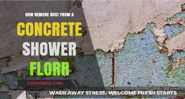 Effective Rust Removal Techniques for Concrete Shower Floors