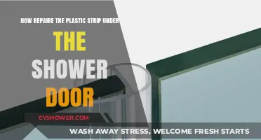 Fixing the Plastic Strip Under Your Shower Door: A DIY Guide