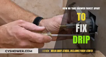 Fixing a Dripping Shower Faucet: Step-by-Step Disassembly Guide