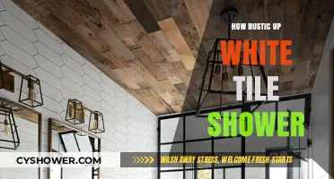 Revamp Your Bathroom: Rustic Up White Tile Shower Ideas & Tips