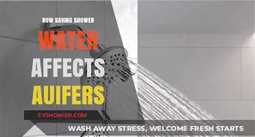 Saving Shower Water: A Simple Step to Recharge Depleted Aquifers