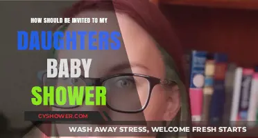 Who Should Be Invited to My Daughter's Baby Shower?