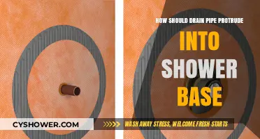 Proper Drain Pipe Protrusion for Shower Base Installation Guide