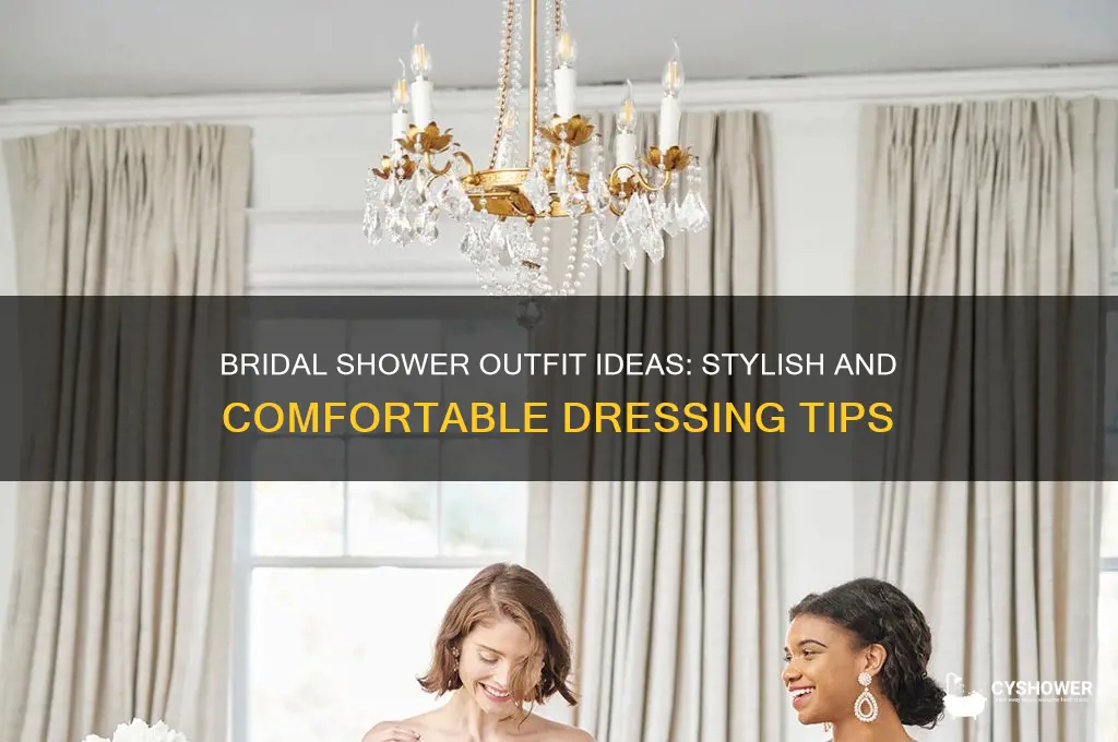 how should i dress for a bridal shower