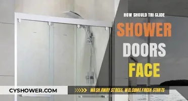 Tri-Slide Shower Door Direction: Inside or Outside Facing Guide