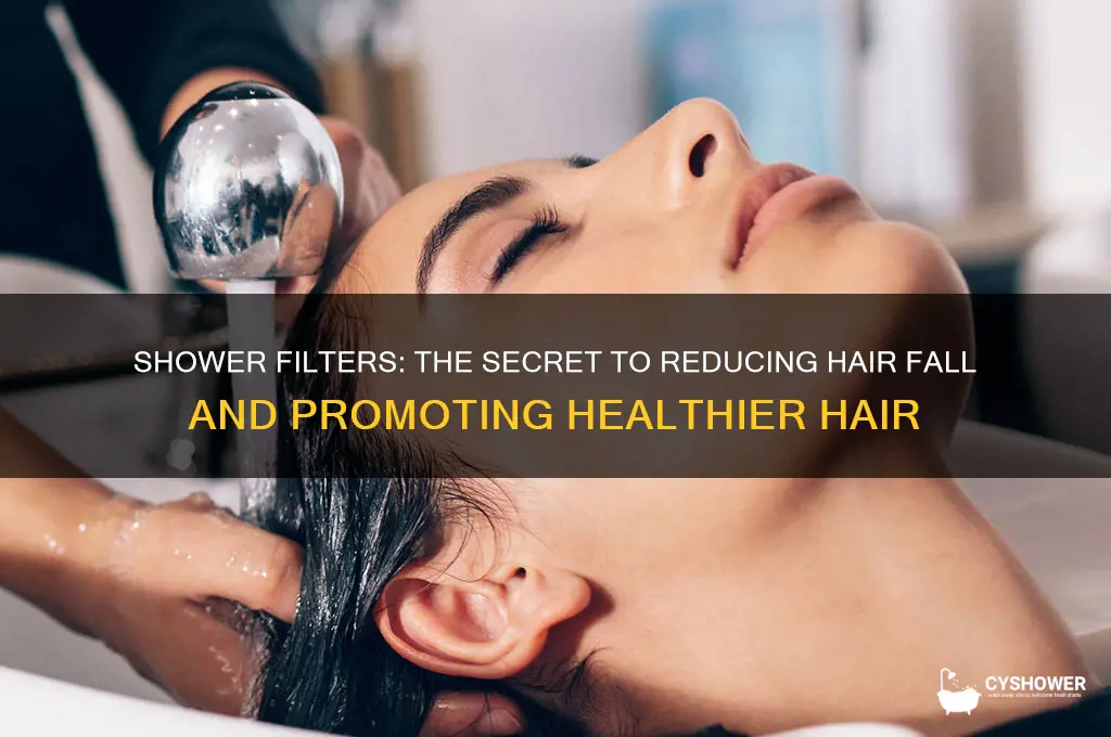 how shower filter helps to prevent hair fall