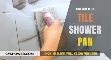 When Can You Use Your Tile Shower Pan After Installation?