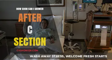 Post-C-Section Shower Guide: Timing and Tips for Safe Recovery