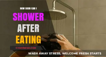 Post-Meal Shower Timing: Debunking Myths for Safe and Comfortable Practices