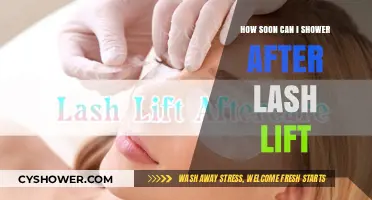 Lash Lift Aftercare: When Can You Safely Shower Again?