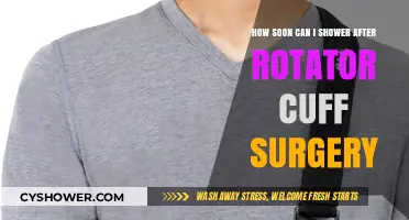 Post-Rotator Cuff Surgery Shower Guidelines: Timing and Recovery Tips
