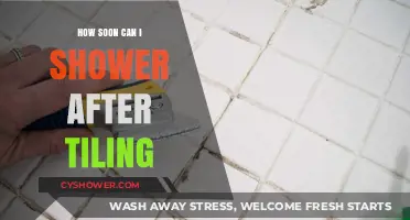 Shower After Tiling: Timing Tips for Perfect Grout Curing