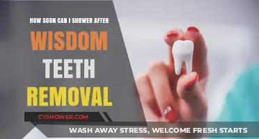 Post-Wisdom Teeth Removal: Safe Shower Timing and Recovery Tips