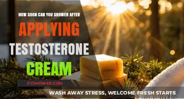 When Can You Shower After Applying Testosterone Cream?