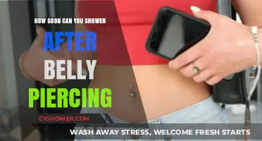 Belly Piercing Aftercare: When Can You Shower Safely?