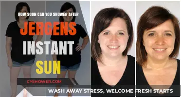 Post-Jergens Instant Sun Shower Timing: When Is It Safe?