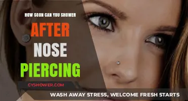Nose Piercing Aftercare: When Can You Shower Safely?