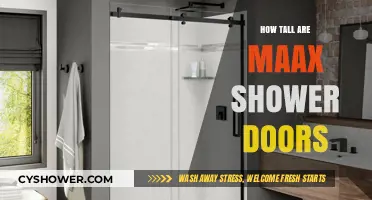 Discover the Standard Height of MAAX Shower Doors: A Guide
