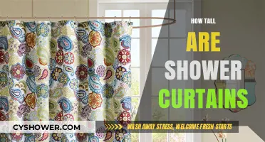Standard Shower Curtain Heights: Finding the Perfect Fit for Your Bathroom