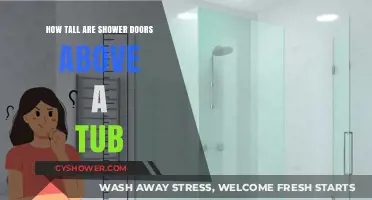 Standard Shower Door Heights for Bathtubs: A Comprehensive Guide