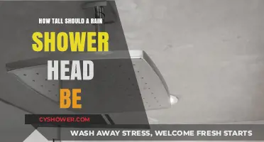 Optimal Rain Shower Head Height: A Guide to Perfect Placement