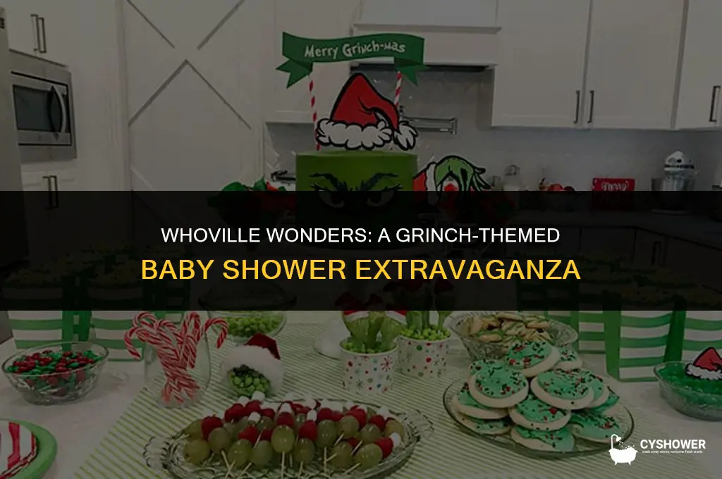how the grinch stole christmas baby shower