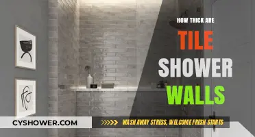 Ideal Tile Shower Wall Thickness: A Comprehensive Guide for Homeowners