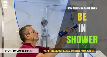 Optimal Caulk Line Thickness for Waterproof Shower Sealing Tips