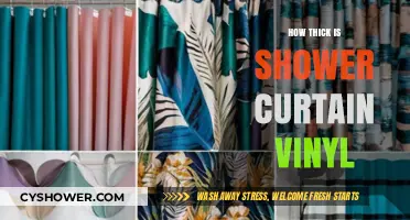 Understanding Shower Curtain Vinyl Thickness: A Comprehensive Guide