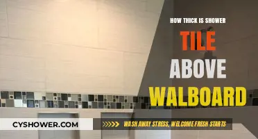 Shower Tile Thickness Over Wallboard: Essential Installation Guide