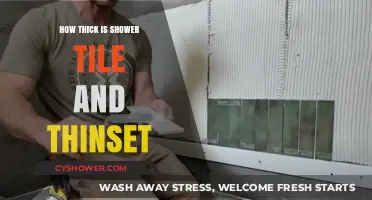 Shower Tile and Thinset Thickness: A Comprehensive Guide for Installation