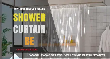 Choosing the Right Thickness for Your Plastic Shower Curtain