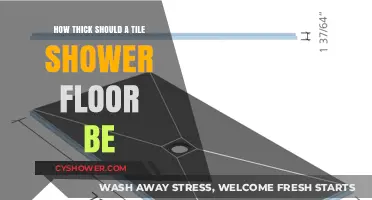 Optimal Tile Shower Floor Thickness: A Comprehensive Guide for Durability