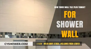 Shower Wall Tiling: Ideal Thickness for Wall Tile and Thinset