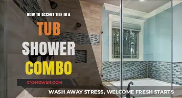 Enhance Your Tub Shower Combo with Stylish Accent Tile Tips