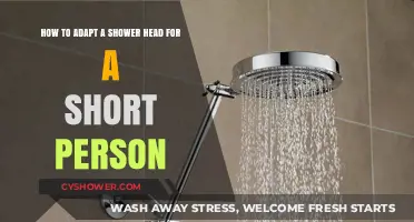 Shower Comfortably: Easy Shower Head Adjustments for Shorter Individuals