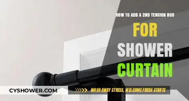 Double Up: Easy Steps to Install a Second Shower Curtain Tension Rod
