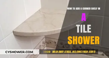Easy DIY Guide: Installing a Corner Shelf in Your Tiled Shower