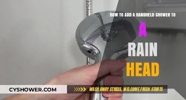 Upgrade Your Shower: Easy Steps to Add Handheld Shower to Rain Head