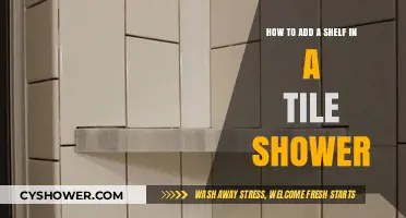 Easy Steps to Install a Shelf in Your Tiled Shower