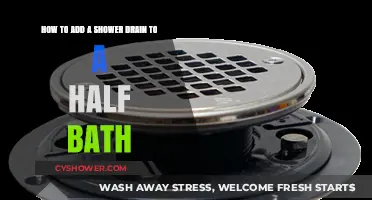 Upgrade Your Half Bath: Easy Steps to Install a Shower Drain